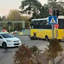 Otobüsle çarpışan motosikletin sürücüsü öldü: Kardeşi ağır yaralandı