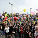 Balonlar lösemiyi yenen minik Efe için uçtu