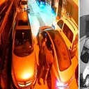 Gece saatlerinde geldikleri sokakta havai fişek ateşleyip kaçtılar