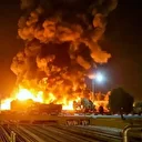 İran’da LPG dolum tesisinde korkutan yangın: 9 yaralı