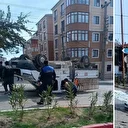 Otomobil ile çarpışan kamyonet takla attı: 2 yaralı