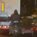 Hareket halindeki TIR’dan film gibi koyun hırsızlığı