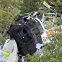 İznik-Yenişehir yolunda tır uçurumdan yuvarlandı: Sürücü ve yanındaki yolcu hayatını kaybetti