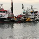 Tekirdağ'da deniz ulaşımı 5 gündür süren lodosun etkisini yitirmesiyle normale döndü