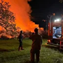İzmir’de belediyeye ait çöp depolama alanında yangın