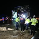 Yolcu otobüsüyle minibüs çarpıştı: 10 yaralı