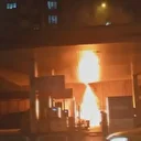 Esenyurt'ta şarj halindeki elektrikli otomobil patladı