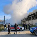 Aydın'da sıcak su boru hattı patladı: Yol trafiğe kapandı