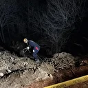 Kamyon uçuruma yuvarlandı, sürücüsü öldü