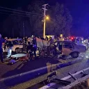 İki Tofaş araç kafa kafaya çarpıştı: 2’si ağır 3 yaralı var