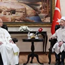 البابا ليو الرابع عشر يزور رئيس الشؤون الدينية في تركيا