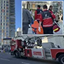 Başakşehir’de 27 katlı binada yangın paniği