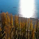 Hazar Gölü sonbaharın renkleriyle büyüledi