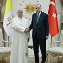 أنقرة.. الرئيس أردوغان يلتقي البابا ليو الرابع عشر