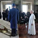 رئيس دولة الفاتيكان البابا ليو الرابع عشر يزور ضريح أتاتورك