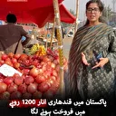 افغانستان سے تجارت بند ہونے کے بعد پاکستان میں قندھاری انار 1200 روپے فی کلو فروخت ہونے لگا