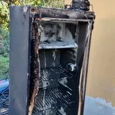 Buzdolabının kablosundan çıkan yangında anne ve oğul pencereden atlayarak canını kurtardı