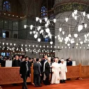 Papa 14. Leo Sultanahmet Camii’ne geldi