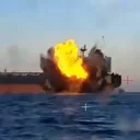 Karadeniz'deki geminin vurulma anı ortaya çıktı