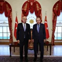 Dolmabahçe'de kritik görüşme: Erdoğan Kurtulmuş'u kabul etti