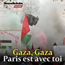 Mobilisation nationale massive à Paris en soutient à Gaza