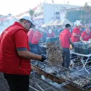 Antalya'da 3. Hamsi Festivali'nde 7 ton hamsi dağıtıldı