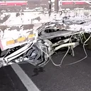 Tıra arkadan çarpan otomobil hurda yığınına döndü: 1 kişi hayatını kaybetti