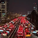 İstanbul'da akşam saatlerinde trafik yoğunluğu yüzde 83'e çıktı