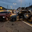 Bartın’da kavşakta iki otomobil çarpıştı: Altı kişi yaralandı