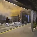 Metrobüste yangın paniği: Yolcular hızlıca tahliye edildi