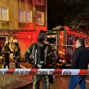 İstanbul'da üç katlı binada korkutan yangın