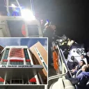 Bodrum’da denizde mahsur kalan 26 kaçak göçmen kurtarıldı