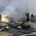 Dağıstan’da helikopter evin üzerine düştü