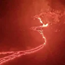 Hawaii'deki Kilauea Yanardağı'nda 36'ncı patlama öncesi lav akıntıları