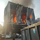 Kocaeli'nde parfüm deposunda yangın