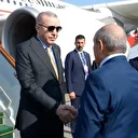 Cumhurbaşkanı Erdoğan Azerbaycan'ın başkenti Bakü'ye geldi