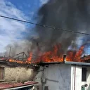 Aydın'da yangın paniği: 3 ev hasar gördü