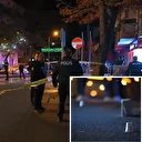 Motosikletli saldırgan sokak ortasında dehşet saçtı: Bir yaralı