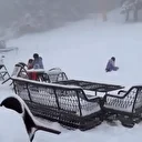 Uludağ'da kar yağışı iki gündür aralıklarla sürüyor: Kalınlık 5 santimetreye ulaştı