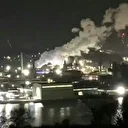 Explosion et incendie dans une usine Nippon Steel