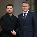 Zelenski ile görüşen Macron'dan Rusya'ya karşı toprak açıklaması: Tartışabilecek tek taraf Ukrayna’dır