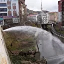 Gümüşhane'de tonlarca su boşa aktı