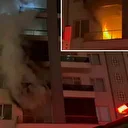 Ailesiyle tartışıp evi ateşe verdi