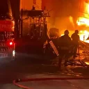 Gebze'de geri dönüşüm deposunda çıkan yangın söndürüldü