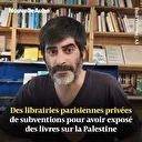 France: Pression politique contre les libraires pro-palestiniens