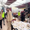 Deyr el-Belah’ta kurulan kermes yerinden edilen girişimcilerin üretimle hayata tutunduğunu gösterdi