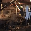 Burdur'da kalorifer kazanı patlayan evde yangın çıktı