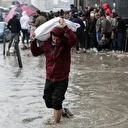 Inondations à Gaza: 40 % de la population menacés, plus de 760 sites de déplacés exposés au niveau de risque le plus élevé