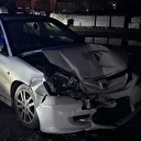 Kaza yaptı aracını bırakıp kaçtı