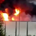 Denizli'de bir fabrikada yangın çıktı